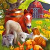 Farm Animals Paint by numbers