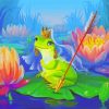 Frog Queen Paint by numbers