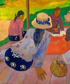 Gauguin the siesta paint by numbers