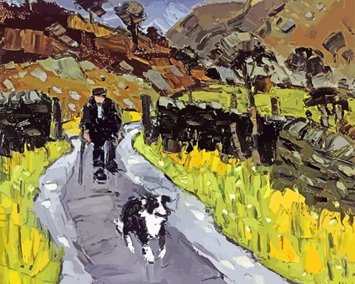 Kyffin Williams Paint by numbers