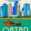 Qatar Middle East Paint by numbers
