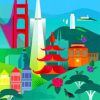 San Francisco Paint by numbers