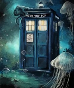Tradis Dr Who Art Paint by numbers