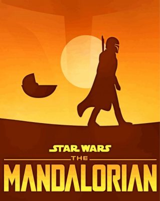 The Mandalorian Paint by numbers