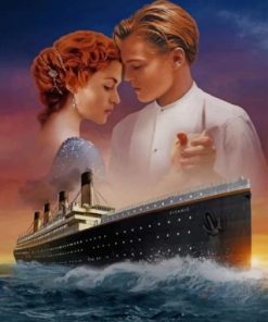 titanic jack and rose paint by number