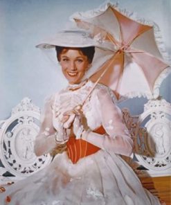 Vintage Mary Poppins Paint by numbers