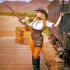 Wild West Steam Punk Paint by numbers
