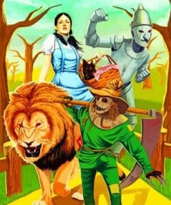 Wizard Of Oz Art Paint by numbers