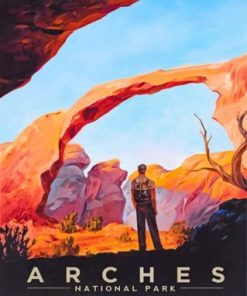 Arches National Park Paint by numbers
