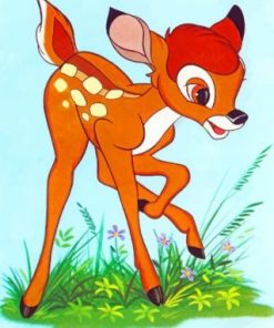 Bambi Deer Paint by numbers