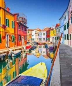 Burano Venice Paint By Numbers
