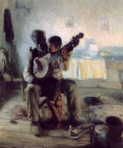 The Banjo Lesson By Henry Ossawa Tanner Paint by numbers