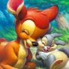 Bambi And Thumper paint by numbers