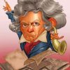 Beethoven Illustration Paint by numbers