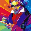 Beethoven Pop Art Paint by numbers