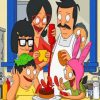 Bobs Burgers Paint by numbers