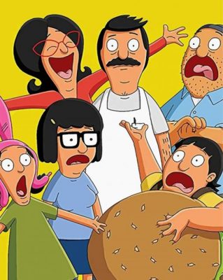 Bobs Burgers Animation Paint by numbers