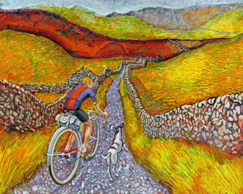 Carradice Cycling Paint by numbers