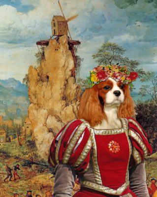King Charles Spaniel Paint by numbers