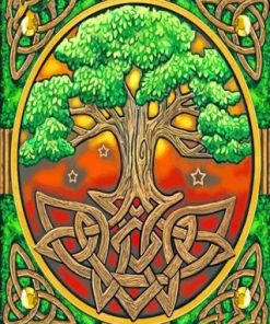 Celtic Tree Of Life Paint by numbers