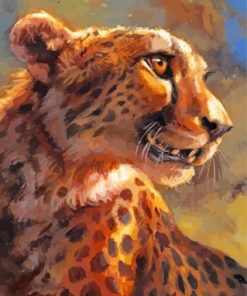 Cheetah Art Paint by numbers