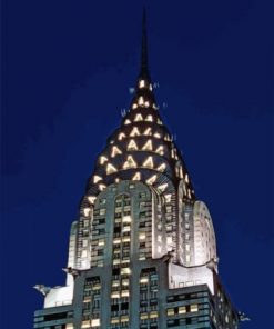 Chrysler Building Paint by numbers