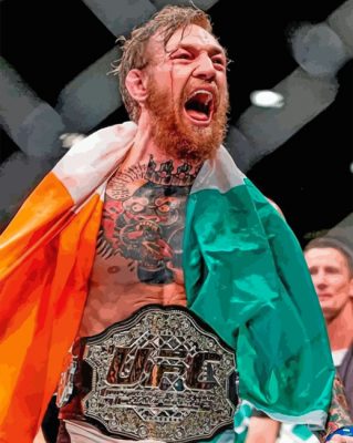 Conor Mcgregor Paint by numbers