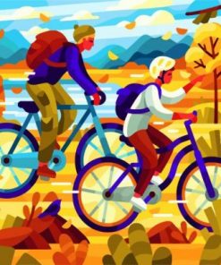 Cycling Time Paint by numbers