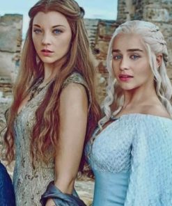 Daenerys And Margaery Tyrell Paint by numbers
