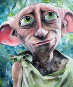 Harry Potter Dobby Paint by Numbers
