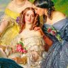 Empress Eugenie Surrounded By Her Ladies In Waiting Paint by numbers