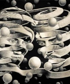 Maurits Cornelis Escher Art Paint by numbers