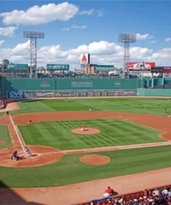 Fenway Park paint by numbers