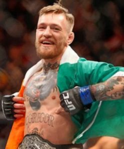 Happy Conor Mcgregor Paint by numbers