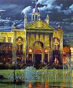 Haunted Mansion Paint by numbers