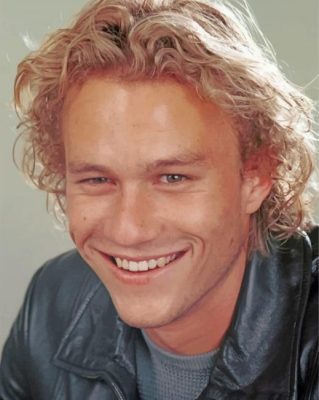 Heath Ledger Paint by numbers