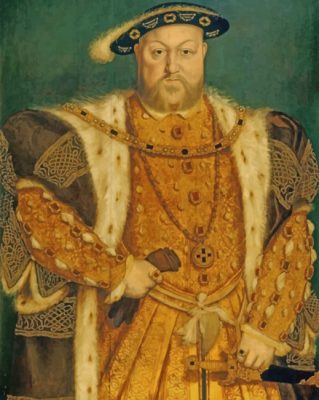 Henry VIII King Paint by numbers
