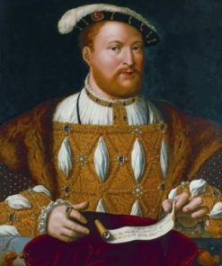 Henry VIII Portrait paint by numbers
