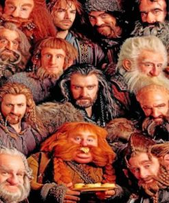 The Hobbits Paint by numbers
