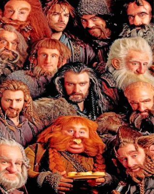 The Hobbits Paint by numbers