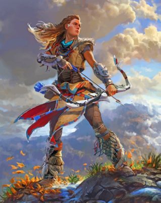 Powerful Aloy Paint by numbers