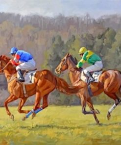 Horse Race Paint by numbers