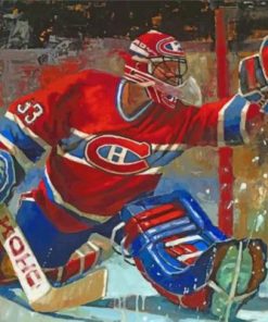Ice Hockey Paint by numbers