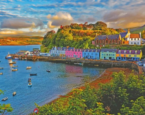 Isle Of Skye Scotland Paint by numbers