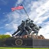 Iwo Jima Memorial Paint by numbers