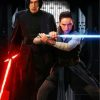 Kylo Ren And Rey Paint by numbers
