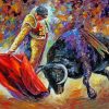Latino Bullfighter paint by numbers