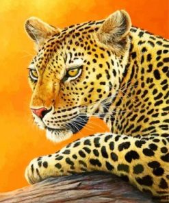 The Leopard paint by numbers