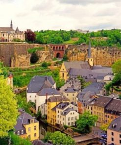 Luxembourg Paint by numbers
