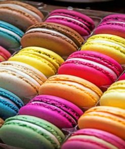 Macaroons Paint by numbers